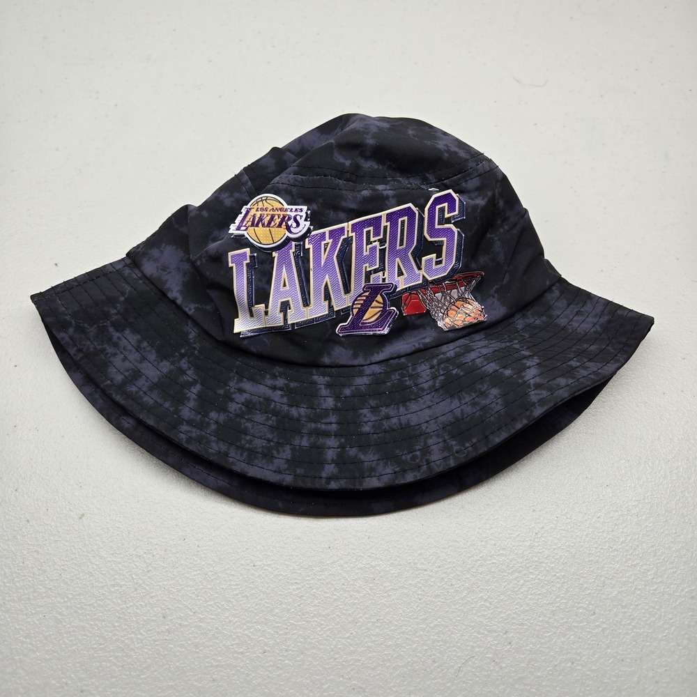 Los Angeles Lakers Unisex Bucket Hat OS Black purple Ultra Game